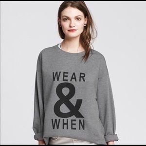 Banana Republic Wear & When Sweatshirt